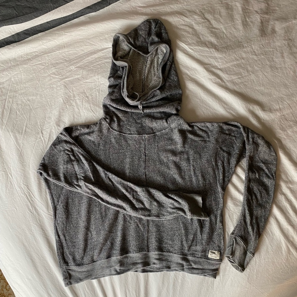 TNA Gray Hooded Sweatshirt